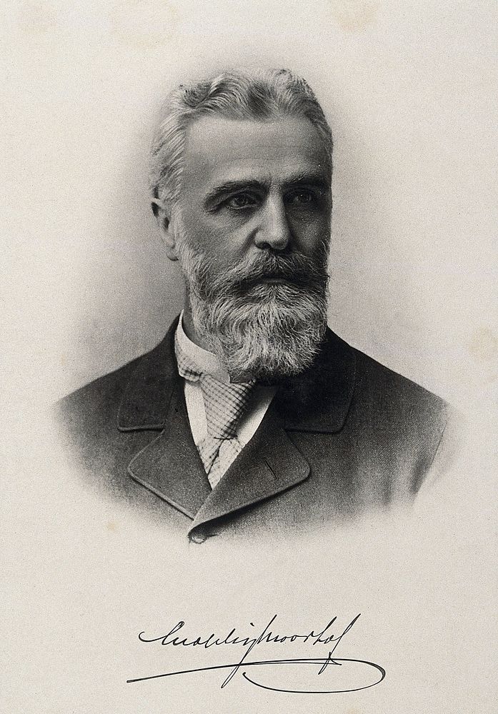 Albert Ludwig Moorhof. Photogravure.