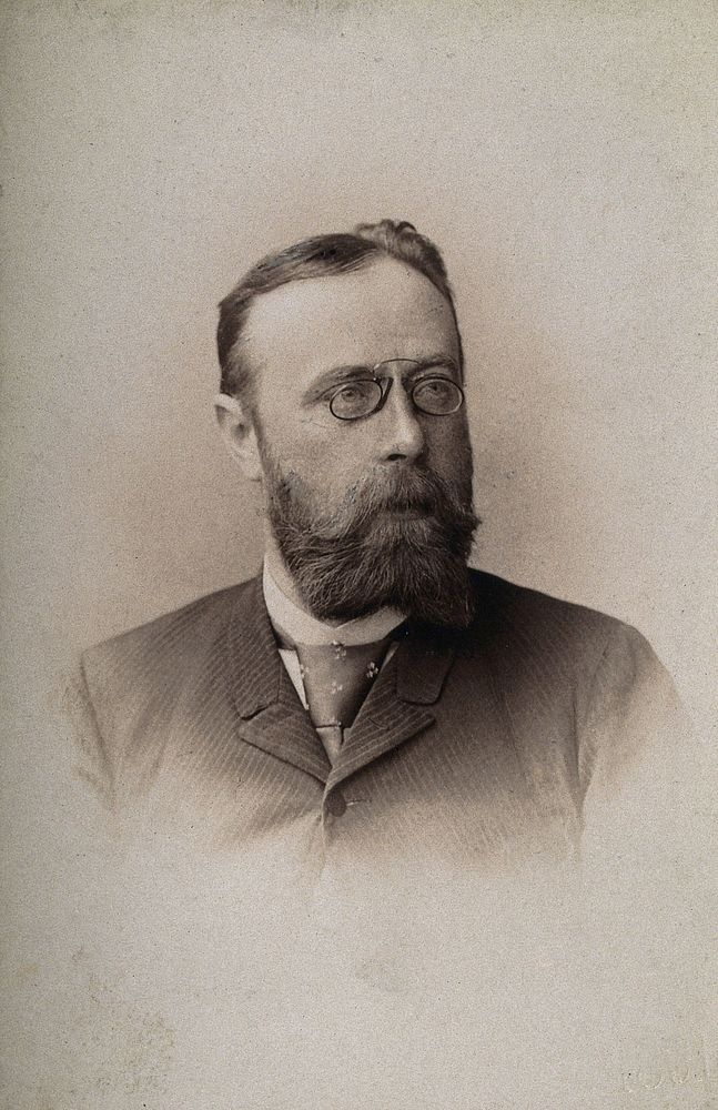 Albrecht von Graefe. Photograph by C. Höpfner.