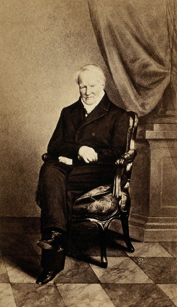 Friedrich Heinrich Alexander von Humboldt. Photograph.