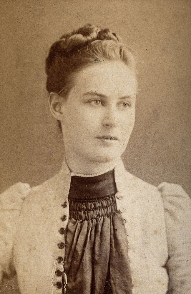 Miss Townsend. Photograph by Bourne & Shepherd.