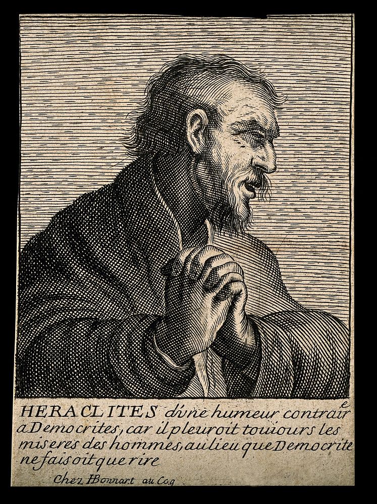 Heraclitus. Line engraving. | Free Photo Illustration - rawpixel