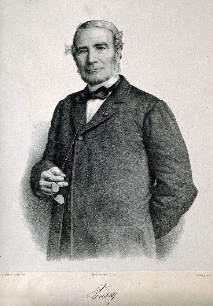 Antoine-Alexandre-Brutus Bussy. Lithograph by L.E. Soulange-Teissier after P.-L. Pierson.