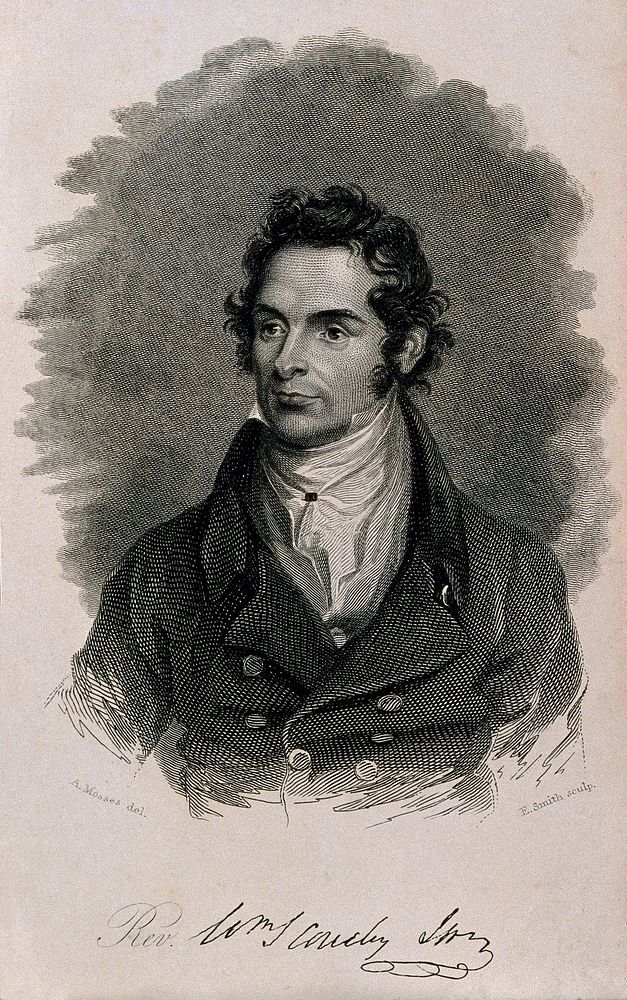 William Scoresby. Line engraving by E. Smith, 1821, after A. Mosses.