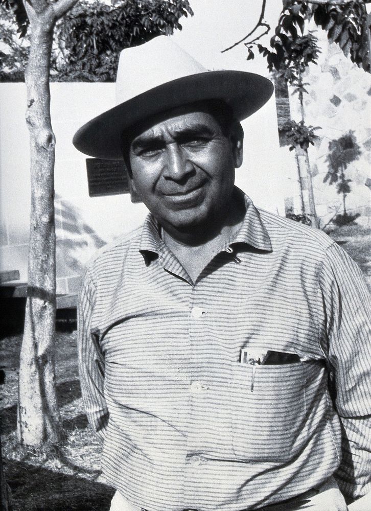 Amado Martinez-Palacios. Photograph by L.J. Bruce-Chwatt.