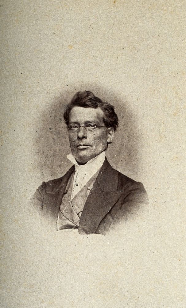 Joseph Hyrtl. Photograph by A.F. Baschta.