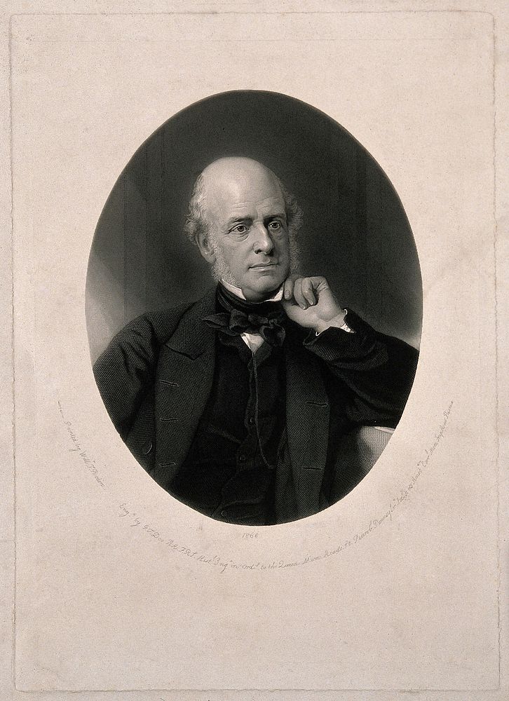James Johnstone. Steel engraving by G.T. Doo after W.T. Roden, 1868.