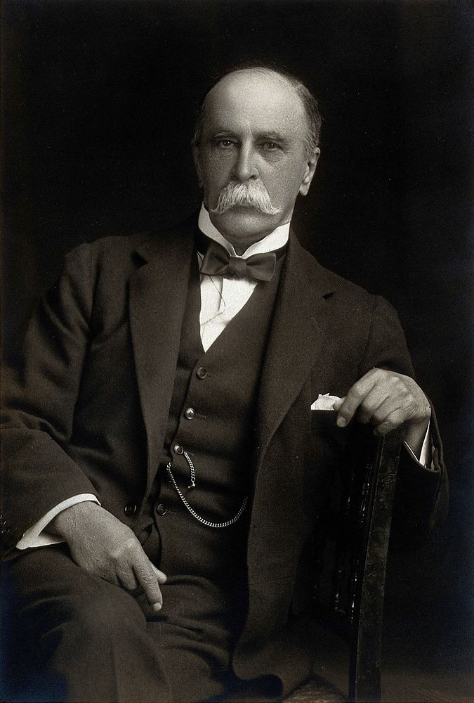 Sir William Osler. Photograph by Elliott & Fry, ca. 1910.