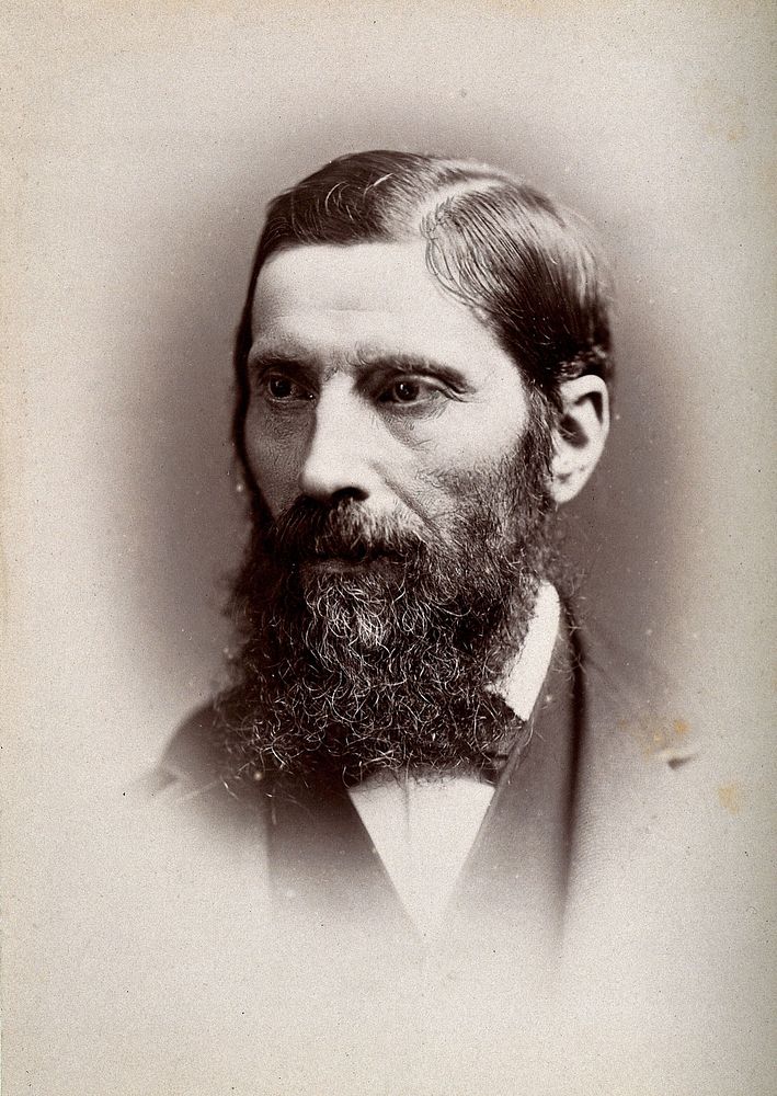 Sir George Murray Humphry. Photograph by G. Jerrard, 1881.