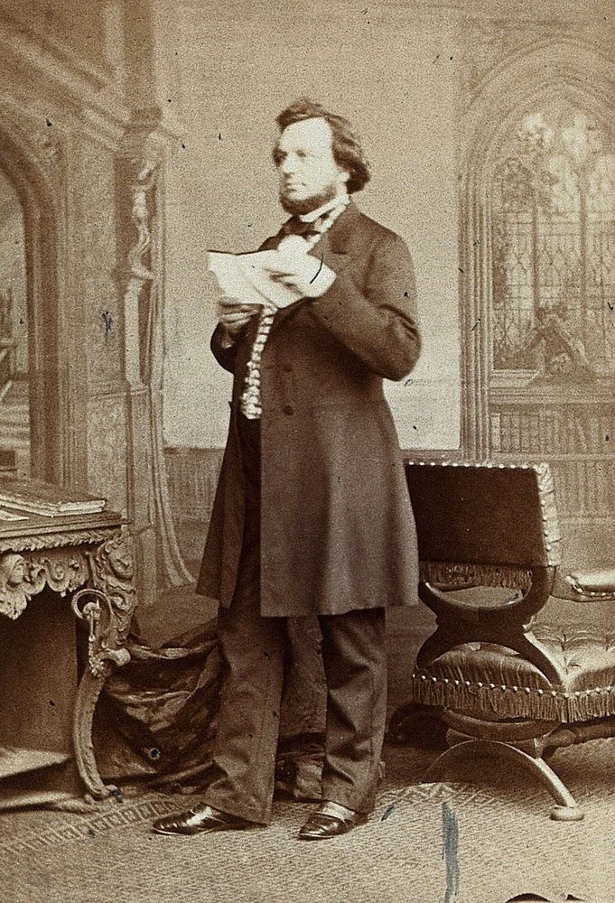 Frans Cornelius Donders. Photograph by Ernest Edwards, 1867.
