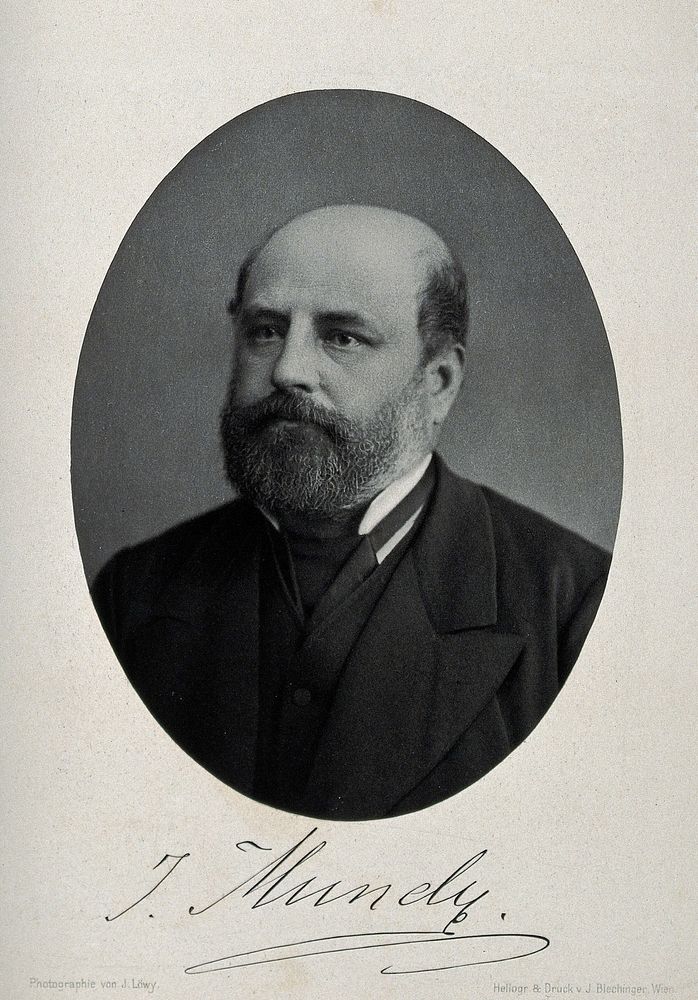 Jaromir, Freiherr von Mundy. Photogravure after J. Löwy.