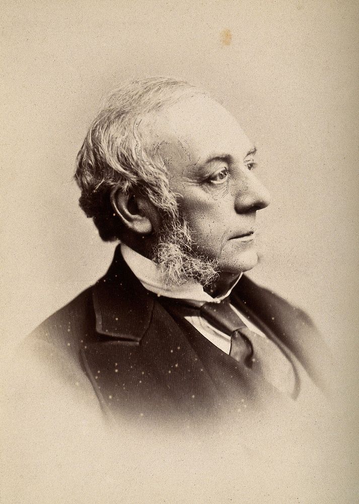 Sir John Eric Erichsen. Photograph by G. Jerrard, 1881.