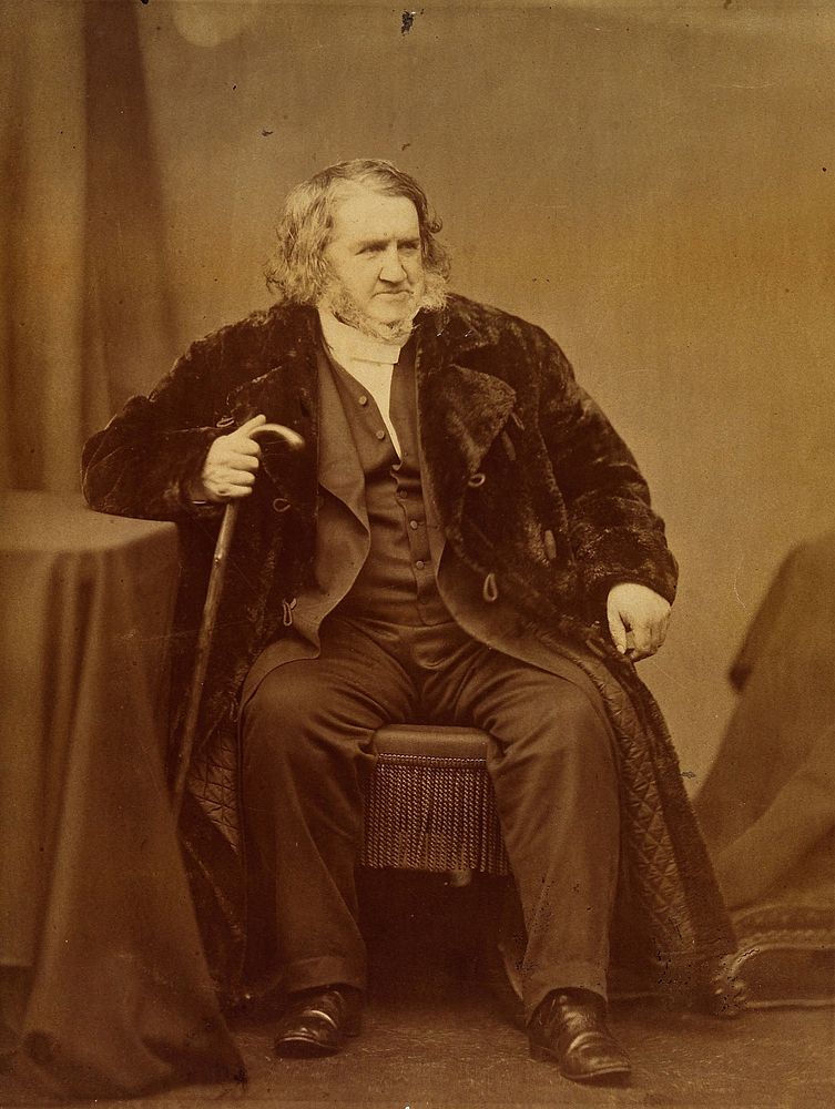 Sir James Young Simpson. Photograph.