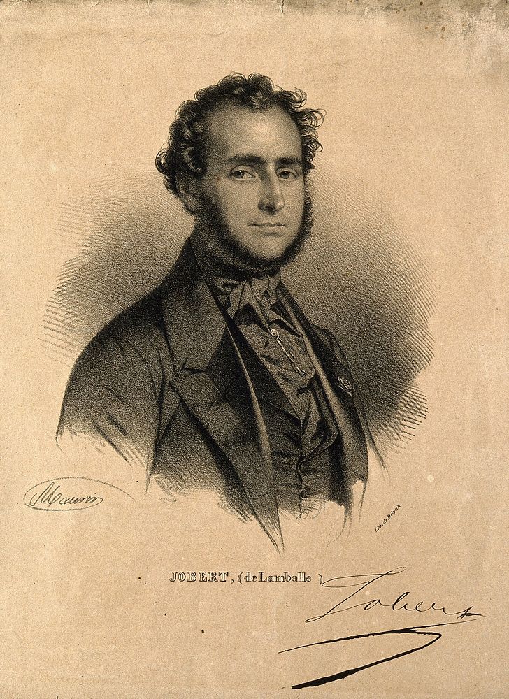 Antoine Joseph Jobert de Lamballe. Lithograph by N. E. Maurin.