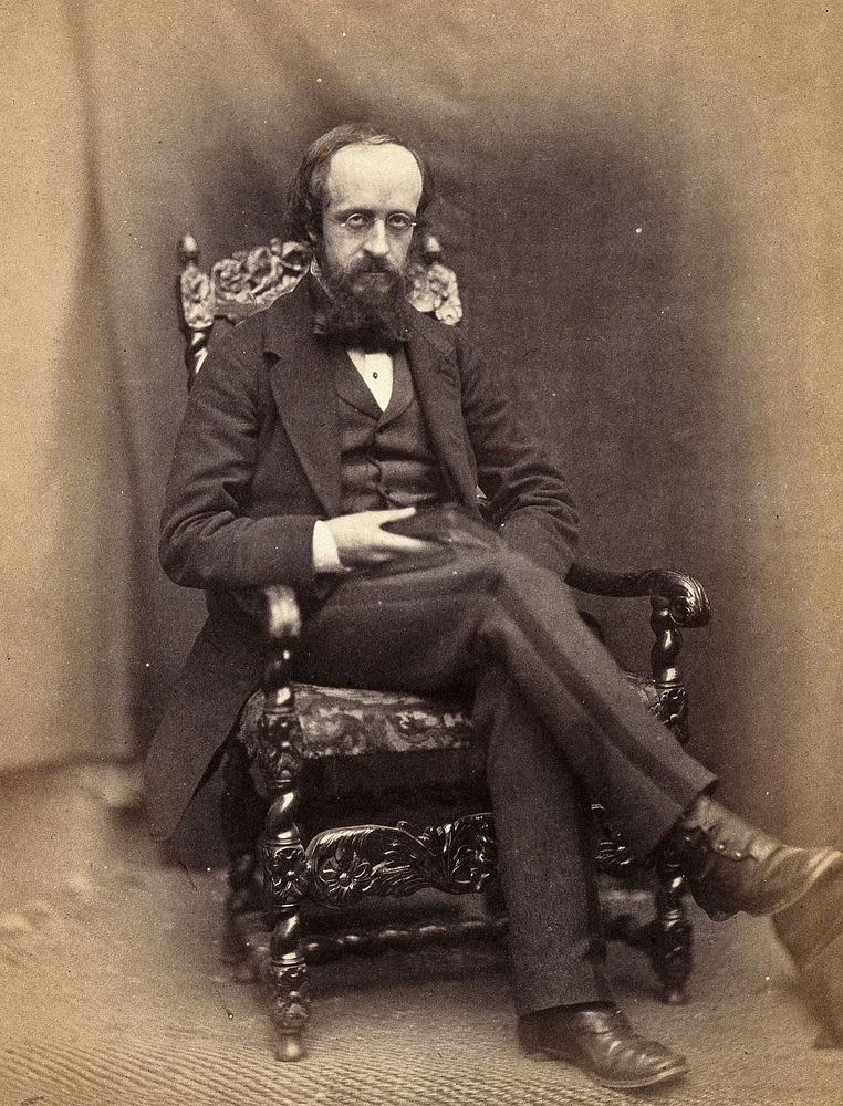 J.W. Parker. Photograph, ca. 1856.