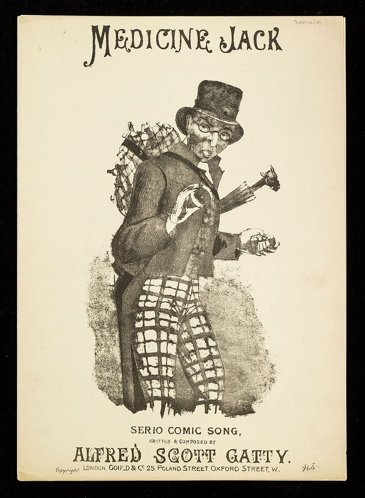 Medicine Jack : serio comic song / written & composed by Alfred Scott Gatty.