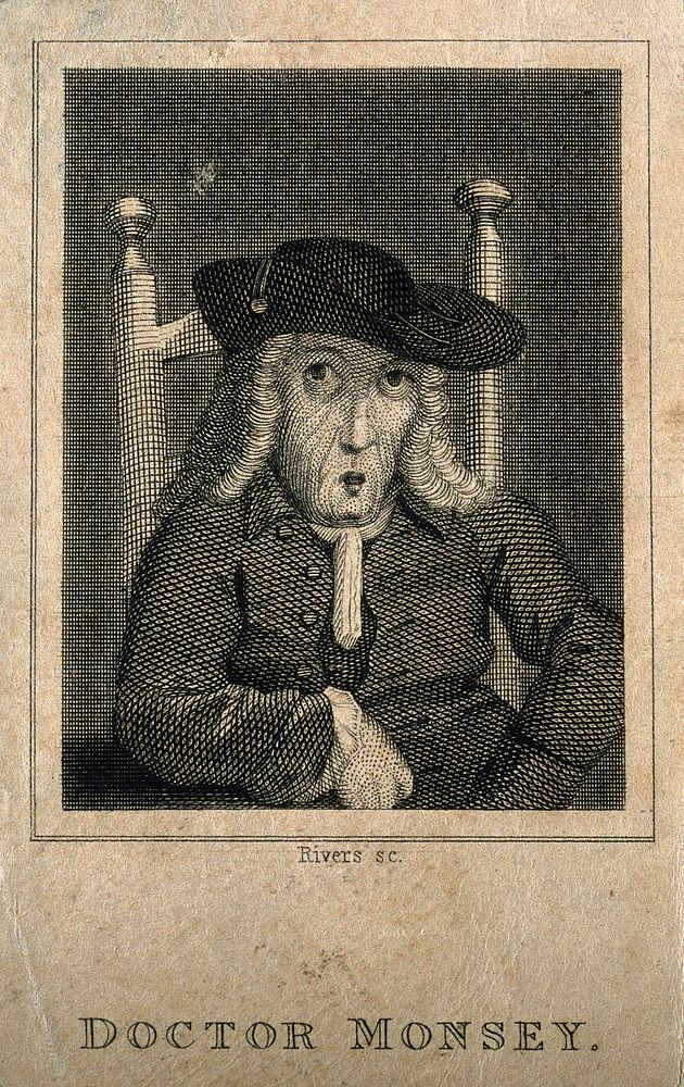 Messenger Monsey. Line engraving by Rivers after T. Forster.