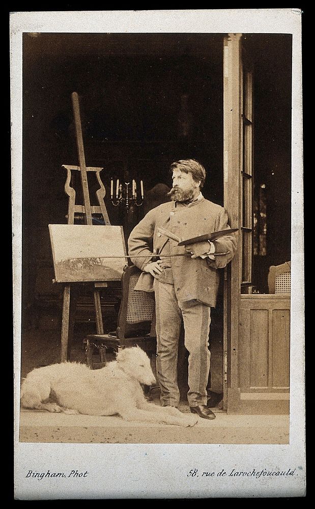 Jean-Louis Ernest Meissonier. Photograph by R.J. Bingham.