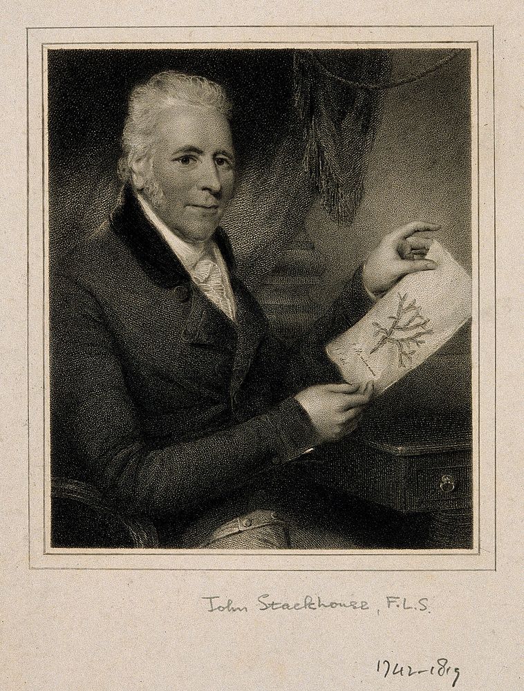 John Stackhouse. Stipple engraving, 1811.