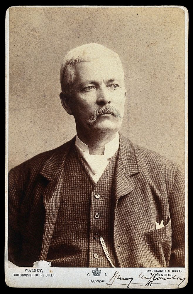 Henry Morton Stanley. Photograph by Walery.