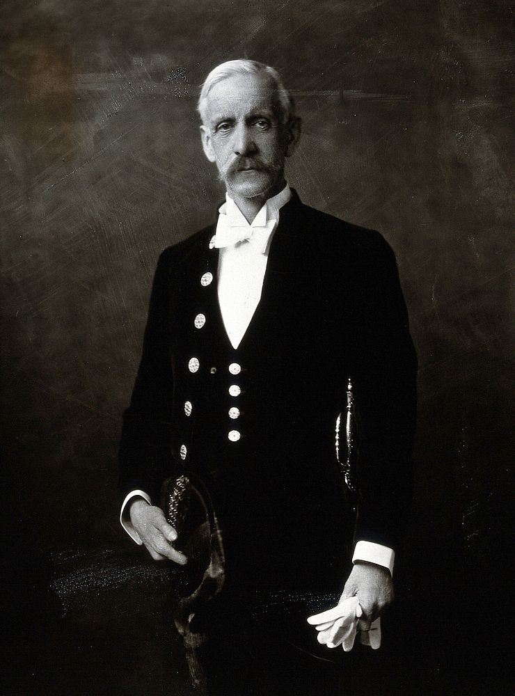 Sir Frederick Gowland Hopkins. Photograph by F.A. Swaine Ltd.