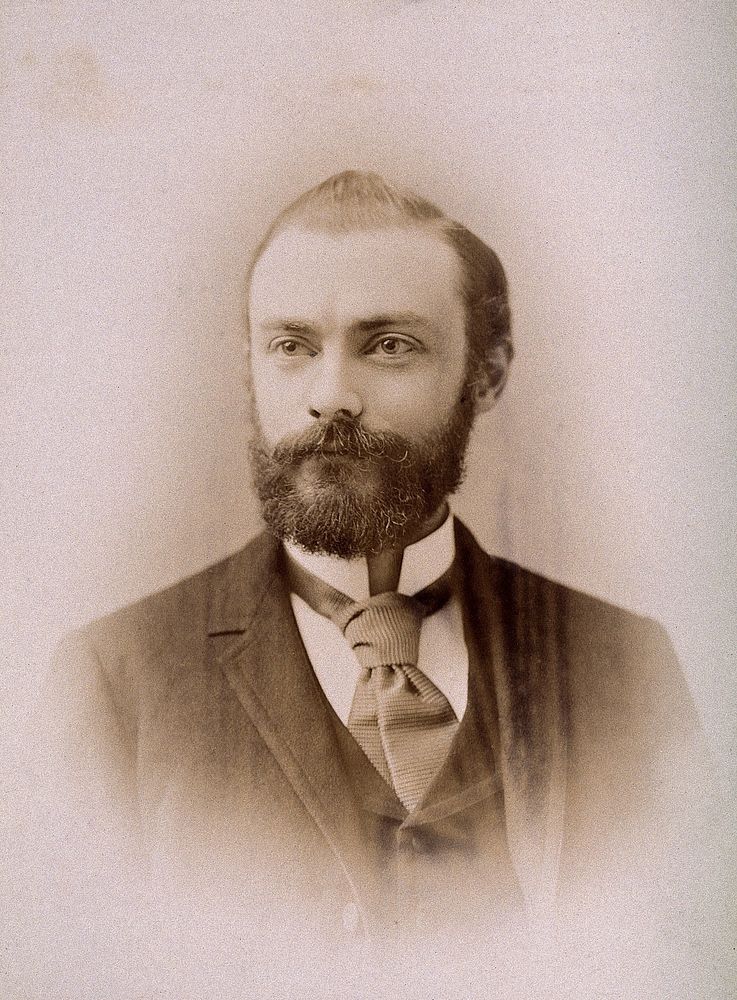 Frederick Belding Power. Photograph by Curtiss, 1891.