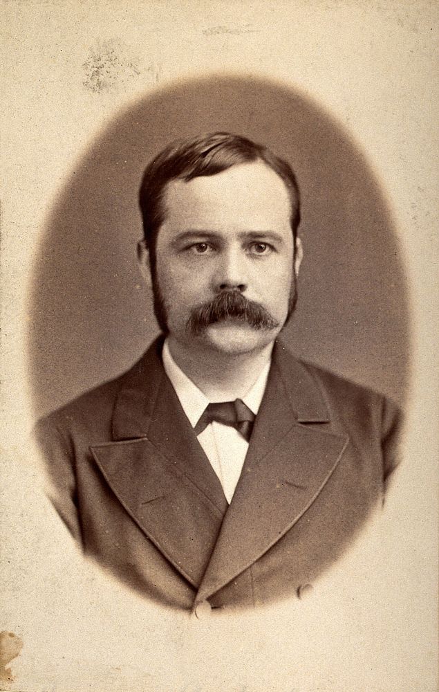 Timothy Richards Lewis. Photograph by Bourne & Shepherd.
