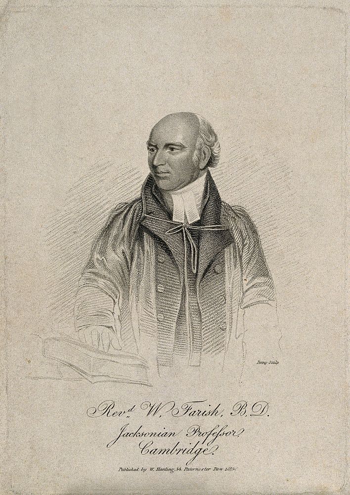 William Farish. Stipple engraving by Penny, 1829, after H. P. Briggs.