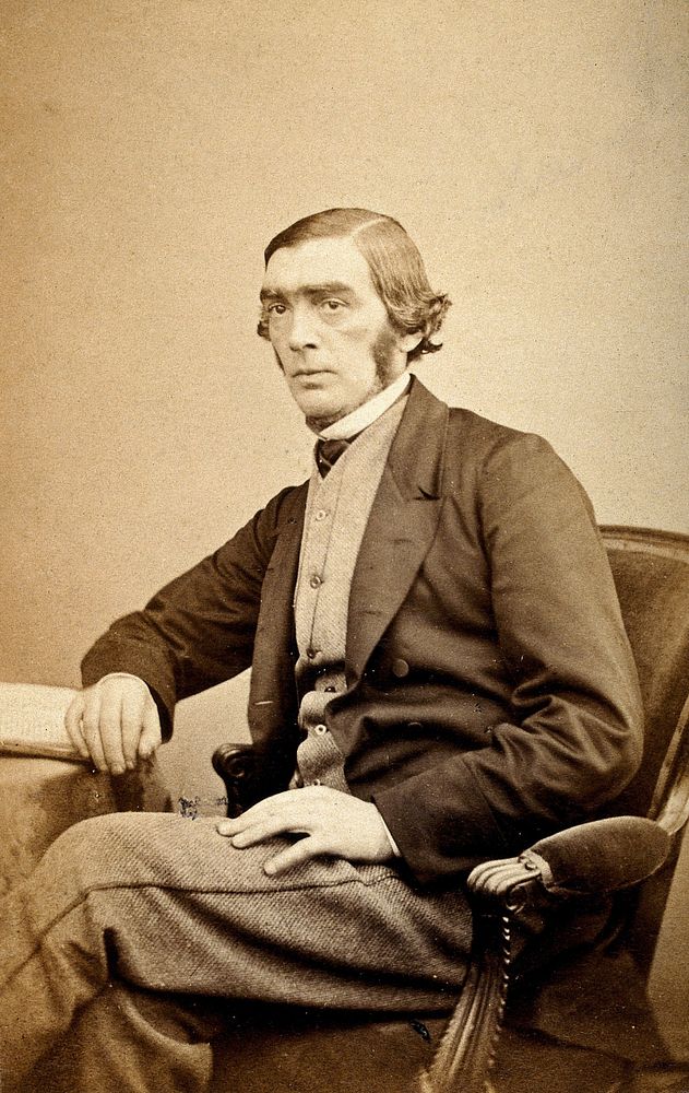 John Russell Hind. Photograph by Maull & Polyblank.