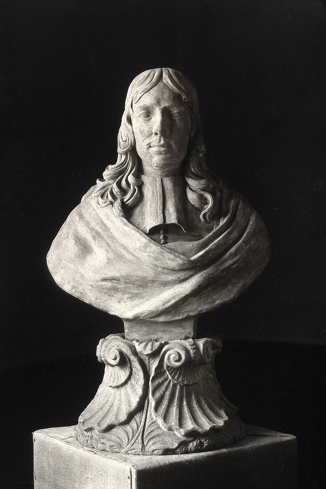Frederik Ruysch. Photograph, 1927 after a terracotta bust.