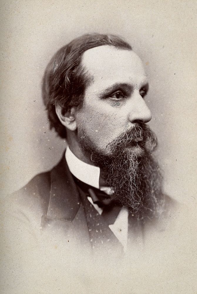 Sir Jonathan Hutchinson. Photograph by G. Jerrard, 1881.