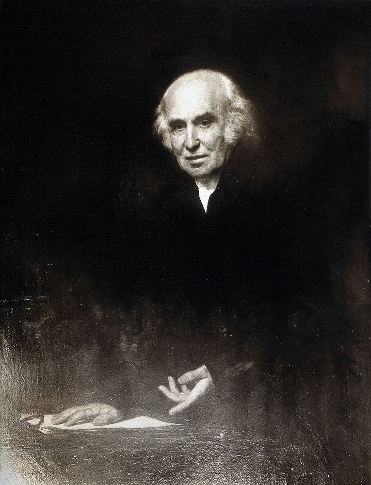 John Burns. Photograph after a painting by J. Graham-Gilbert..