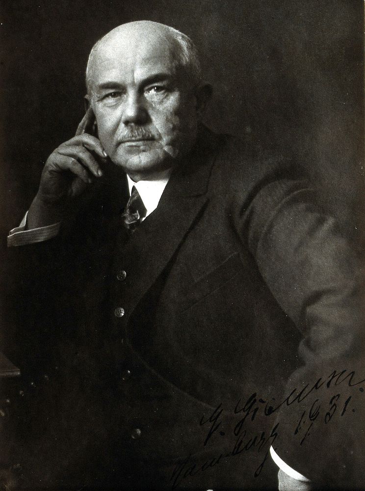 Gustav Giemsa. Photograph, 1931.
