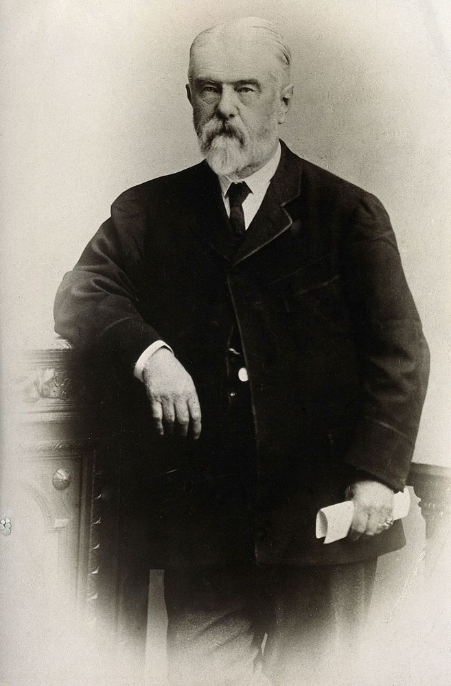Sir Joseph Fayrer. Photograph.