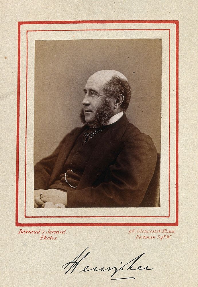 Henry Lee. Photograph by Barraud & Jerrard, 1873.