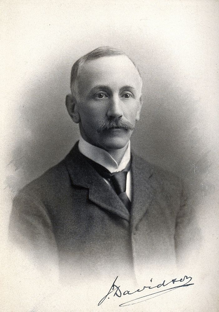 John M. Davidson. Photograph by Russell & Sons.