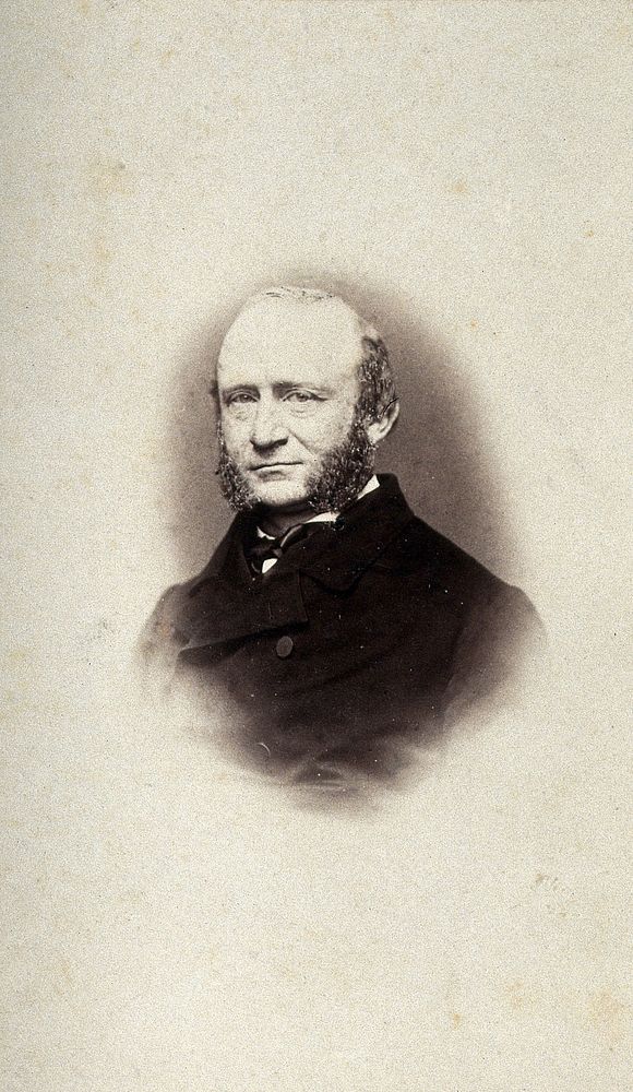 Ernst Wilhelm von Brücke. Photograph Free Photo Illustration rawpixel