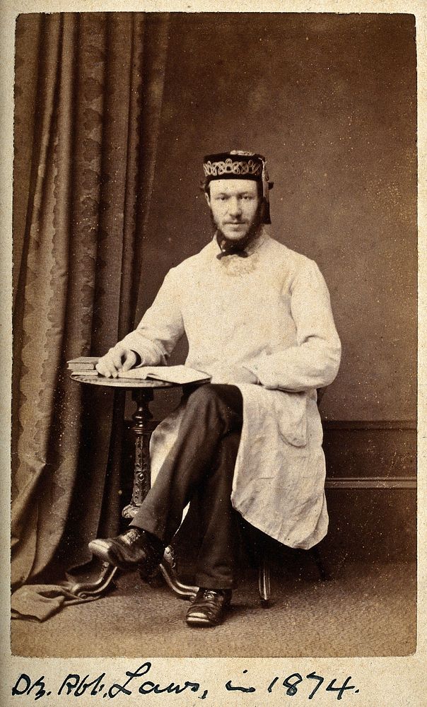 Robert Laws. Photograph, 1874, by David Scott.