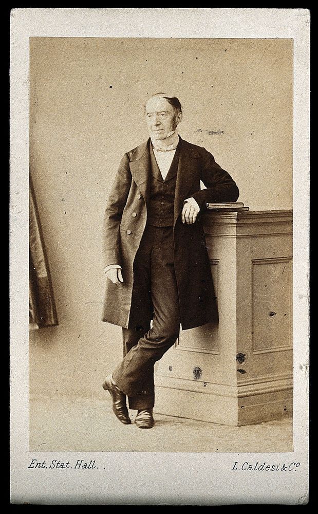 Sir Charles Eastlake. Photograph by L. Caldesi & Co.