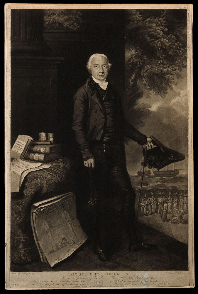 Sir Jerome Fitzpatrick. Mezzotint by W. Barnard after S. Drummond, 1801.