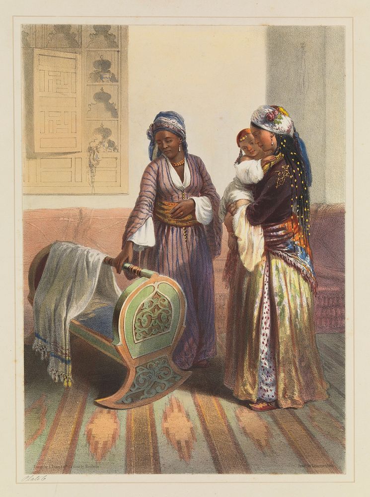 Habesh or Abyssinian Slave. In Oriental album : characters, costumes, and modes of life, in the valley of the Nile / with…