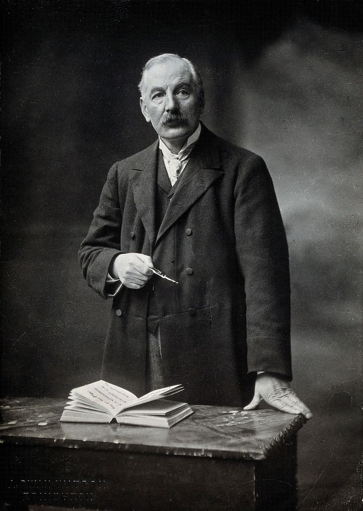 Sir Byrom Bramwell. Photograph by A. Swan Watson.
