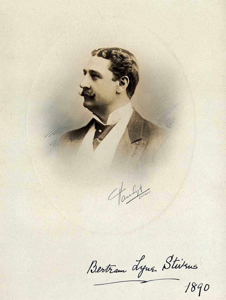 Bertram Lyne Stivens. Photograph by Vandyk.