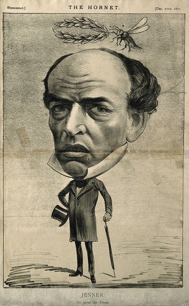 Sir William Jenner. Lithograph, 1871.