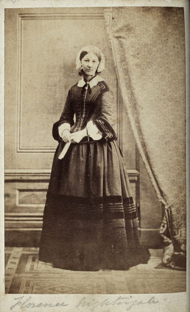 Florence Nightingale. Photograph by Goodman.