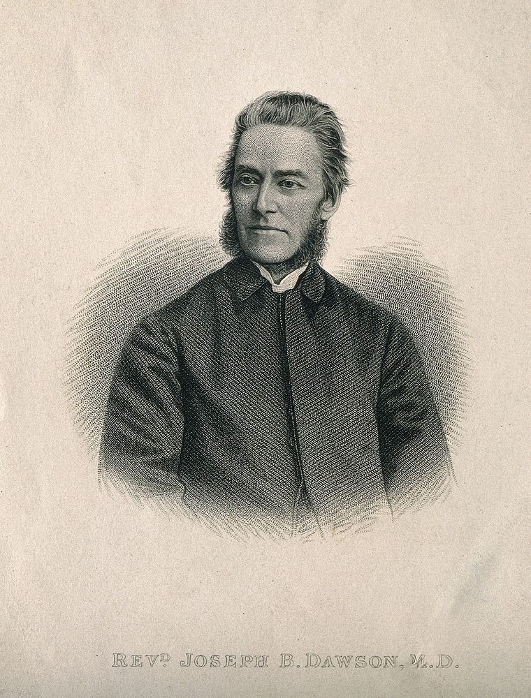 Joseph B. Dawson. Stipple engraving.