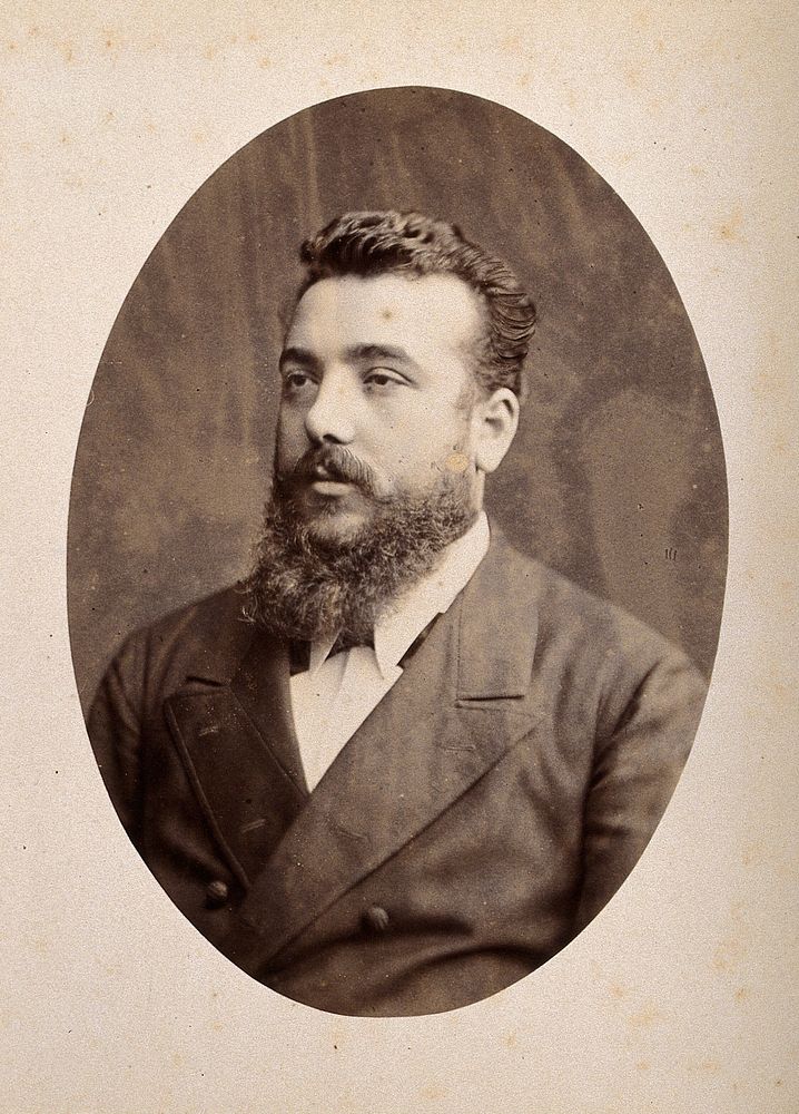 Franz Mraček. Photograph by Adèle.