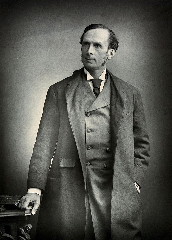 Sir Morell Mackenzie. Photograph by Walery.
