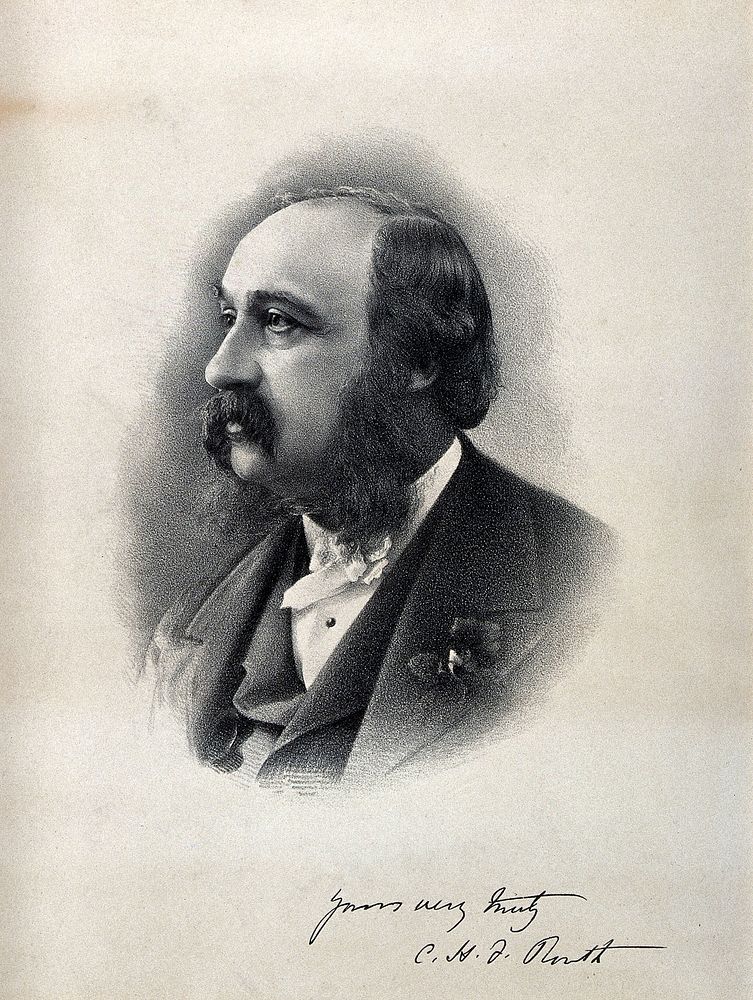 Charles Henry Felix Routh. Process print after a lithograph.