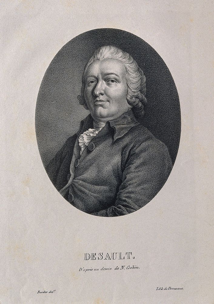 Pierre-Joseph Desault. Stipple engraving by