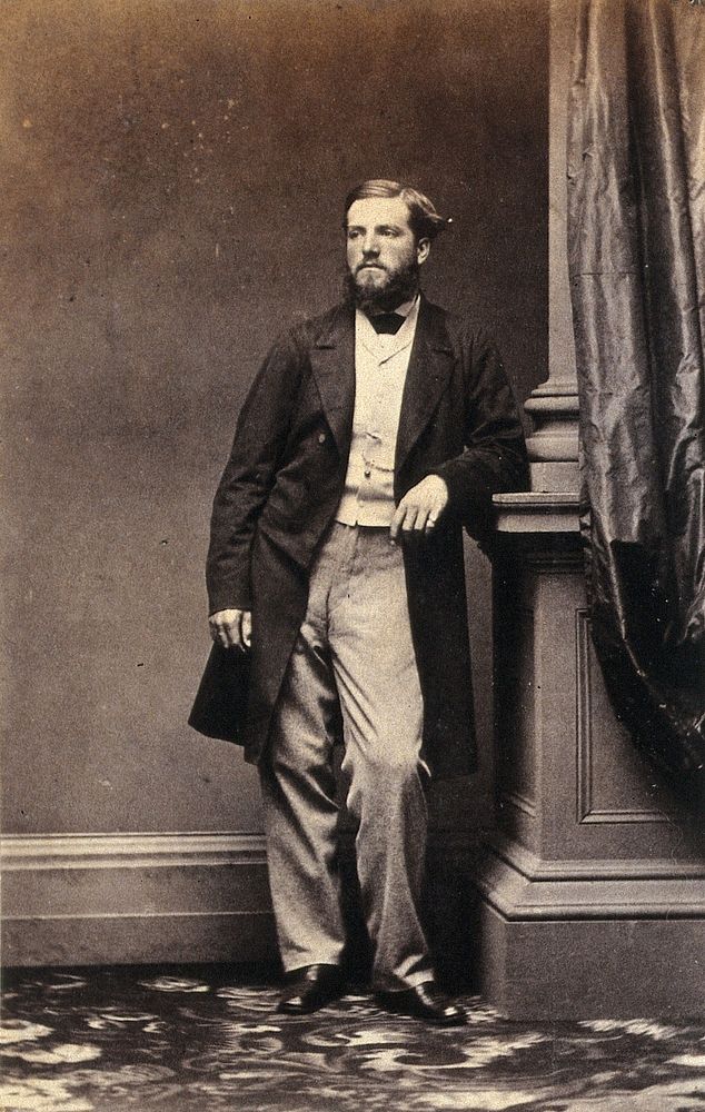 Sir Dyce Duckworth. Photograph, 1863.